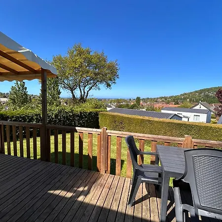 - 254 - Rare Vue Magnifique Mobilhome 6 Pers 3 2 Sdb Sur 5 Etoiles * Houlgate