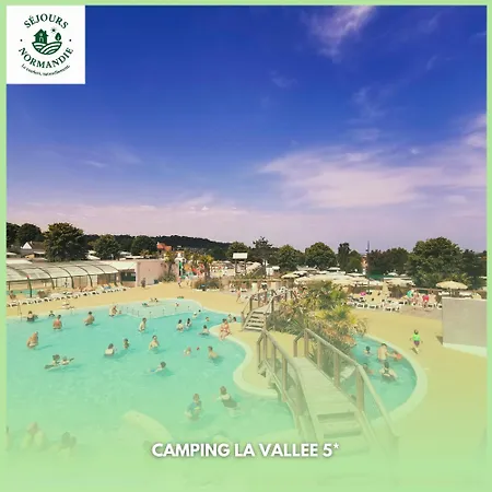 Кемпинг - 254 - Rare Vue Magnifique Mobilhome 6 Pers 3 2 Sdb Sur 5 Etoiles *