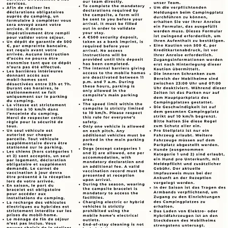 - 254 - Rare Vue Magnifique Mobilhome 6 Pers 3 2 Sdb Sur 5 Etoiles Campsite